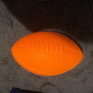 Foam Orange and Purple Football Perfect Condition